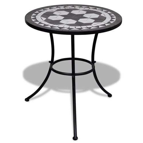 Outdoor patio round mosaic - patio,