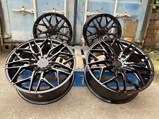 19” FORD STYLE ALLOY WHEELS BLACK FOCUS KUGA 5X108 ALUWERKS XT3 XL CONNECT