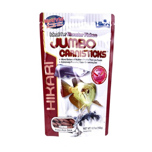 Hikari jumbo carnisticks 182g - jumbo,