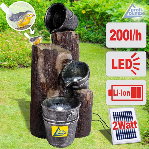 Solar powered water feature - solar,