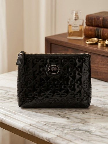Anya hindmarch black quilted - black,