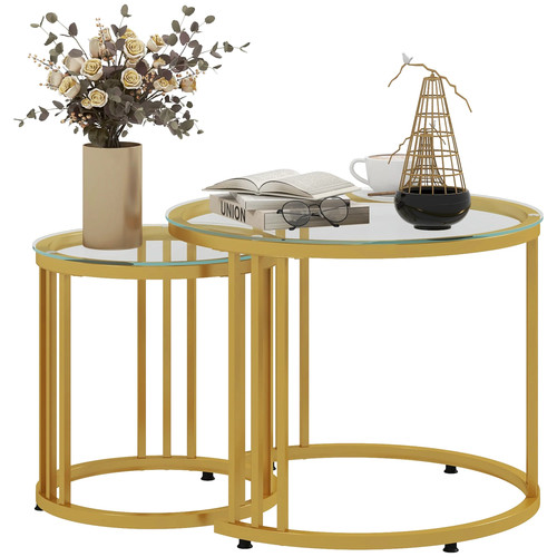 Set round nesting coffee - 2,