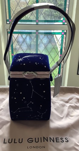 Lulu guinness navy velvet - lulu,