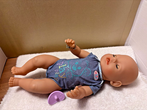 Baby born boy doll - doll, (preloved)