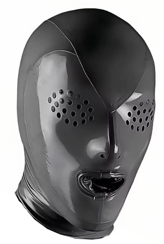 Unisex black latex rubber - unisex,