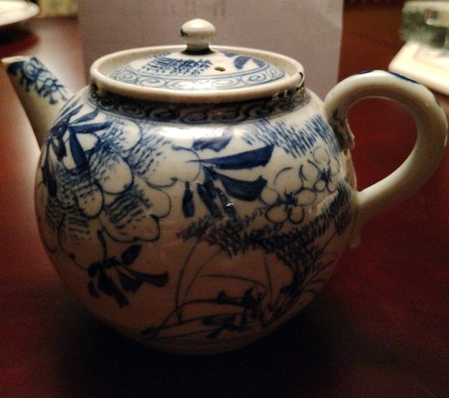 Sumetsuke imari teapot c1830 - imari,