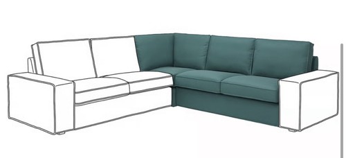 Brand new ikea kivik cover - brand,