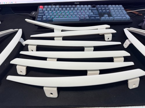 White audi mk1 rear arch - white,