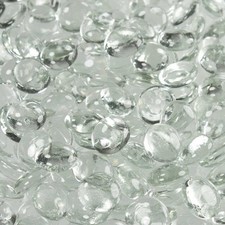 Glass Nuggets Pebbles Stones Gems Vases Wedding Decorate Kidney Stones Craft New