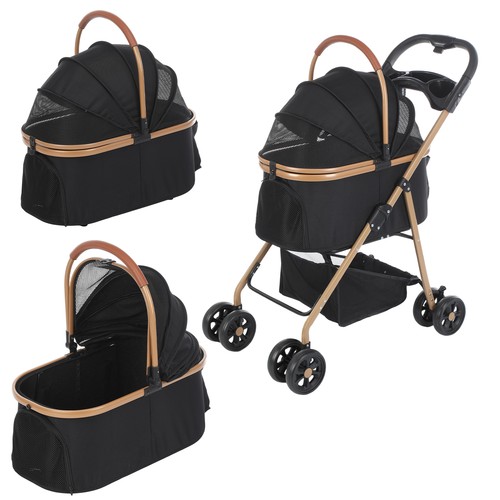 Pet stroller folding - 1,