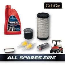 CLUB CAR PRECEDENT GOLF CART BUGGY SERVICE KIT w OIL AIR & FUEL FILTERS PLUG