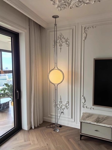 Modern floor ceiling lamp - modern, floor-to-ceiling