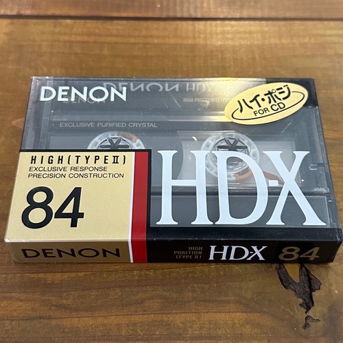 Denon 1989 blank - 📼denon,