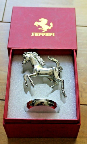 Silver plated ferrari - silver,