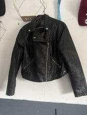 Primark Faux Leather Jacket Size 14
