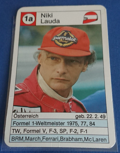 Niki lauda non rookie - lauda,