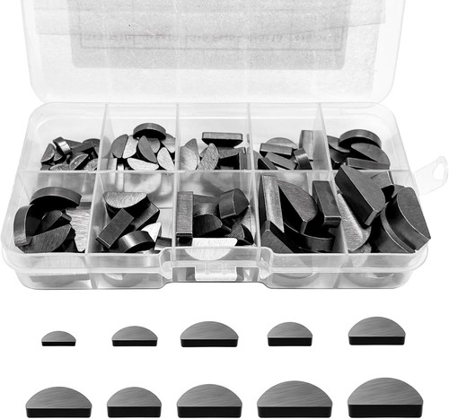 120pcs carbon steel - 120pcs, woodruff