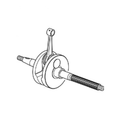 1a02384802 complete crankshaft - complete,