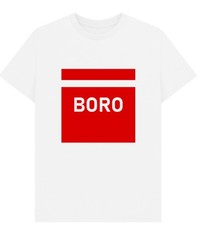 MIDDLESBROUGH, BORO Retro Short Sleeve T-shirt