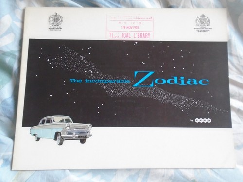 Ford zodiac brochure oct - ford,