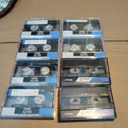 Tdk ad90 cassette tapes x - ,