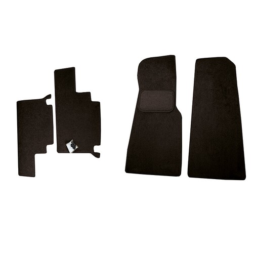 Jaguar xjs black overmat set - xjs,
