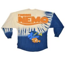 Disney Parks Finding Nemo Nemo & Dory Blue Tie Dye Spirit Jersey Adult XXL New