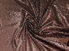Copper Bronze Stretch Sequin