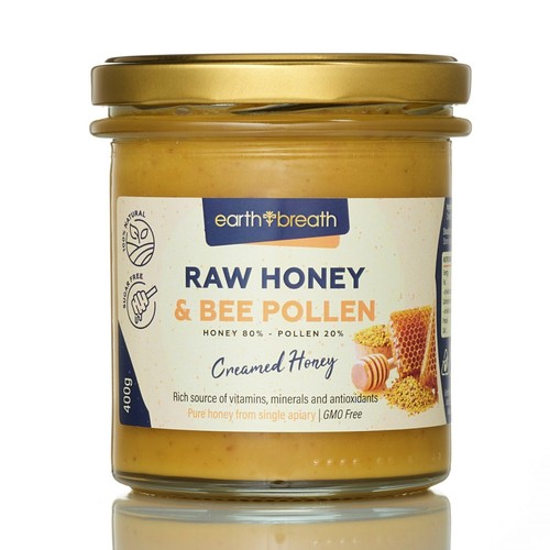 Raw honey bee pollen - honey,