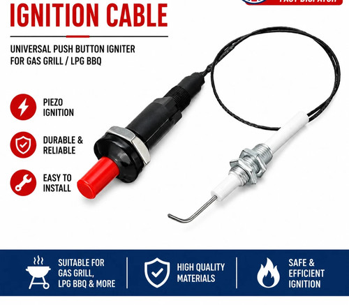 Universal piezo spark - piezo, ignition