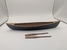 VTG Handmade Wooden Canoe