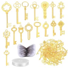 50pcs Skeleton Keys Flying