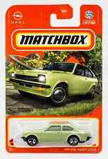 MATCHBOX 1975 OPEL KADETT GTE USA LONG CARD 1:64 NEW Diecast Boxed Free Postage
