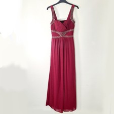 Quiz Evening Gown, Wine Colour