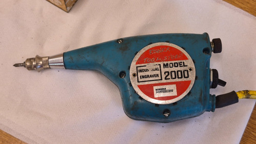 Burgess industrial engraver-
