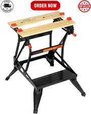 BLACK+DECKER Workmate Dual Height Adjustable Workbench WM536 XJ-UK