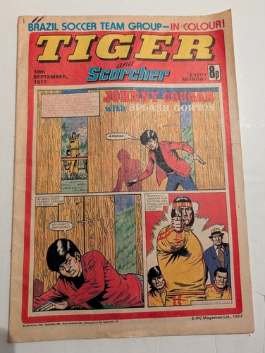 Tiger and scorcher comic 10th - tiger,