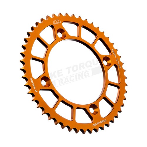 Orange racelite alloy rear - orange,