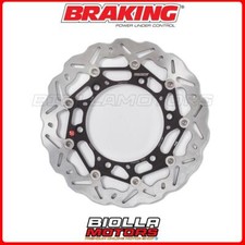 WK128L FRONT BRAKE DISC SX BRAKING TRIUMPH SPEEDMASTER 865 2007 - WAVE FLOT