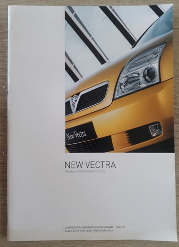 Vauxhall vectra sales - sales, staff