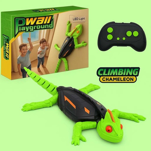 Wall climbing chameleon - wall,