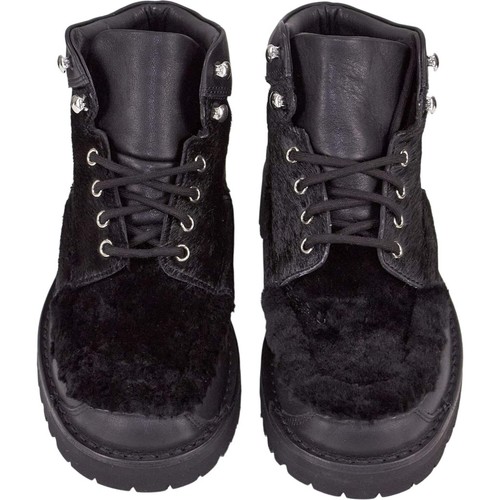 Fracap black wool mix - black,