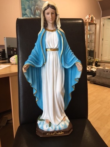 Large miraculous mary our lady - our,