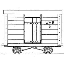 OO9 / HOe WHR 4-Wheel Van No.2