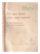 Marini, Lino per Una Storia Dello Stato Estense. 1. Dal Quattrocento All'Ultimo