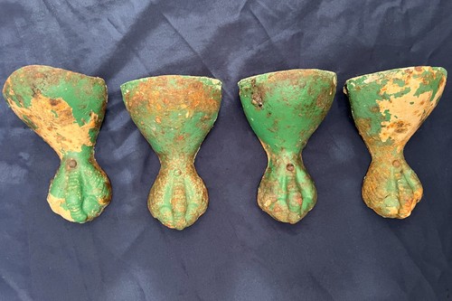 Vintage reclaimed iron - 4x,