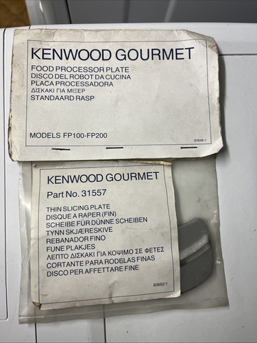 Kenwood gourmet food processor - food,