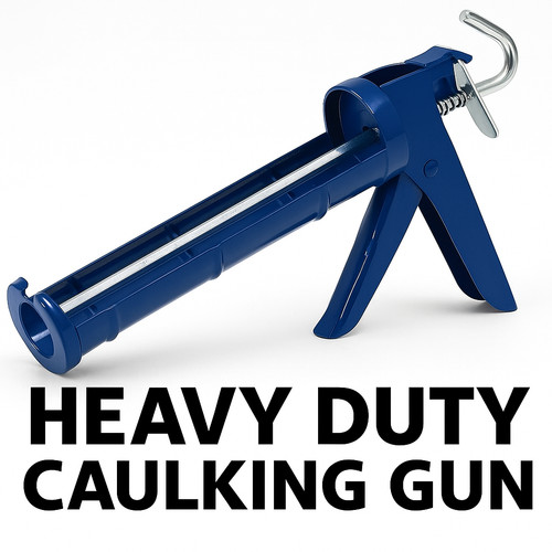 Fixtek blue caulking gun - 9",