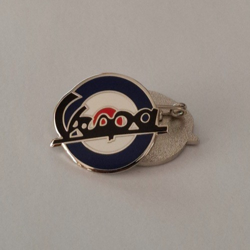 Vespa target scooter badge - scooter,