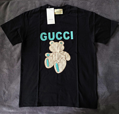 Gucci men black cotton - xl,